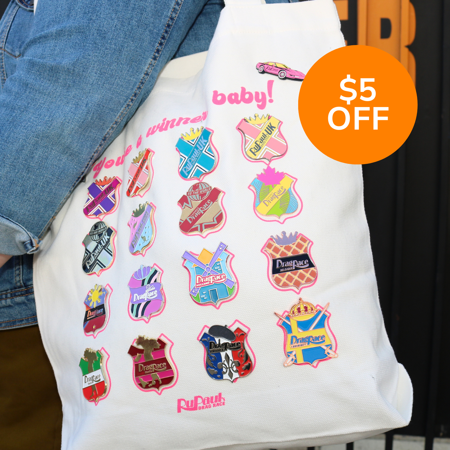 $5 off Enamel Pins